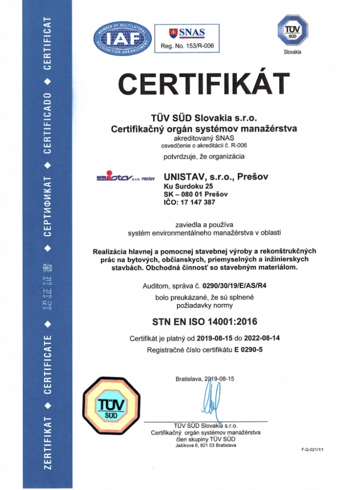 Certifikáty