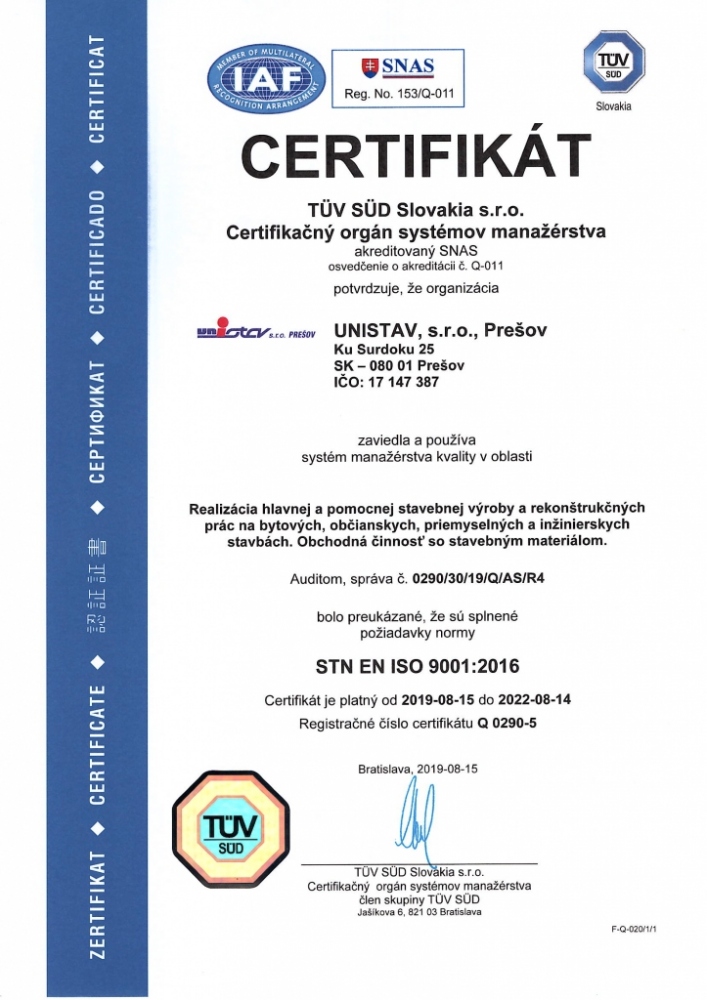 Certifikáty